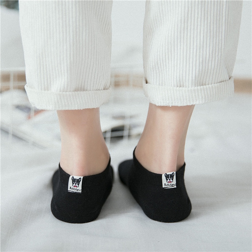 5 Pairs Women Cotton Pets Low Cut Socks - Picture 3 of 8